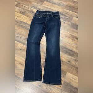Wishful Park Dark Blue Flare Jeans